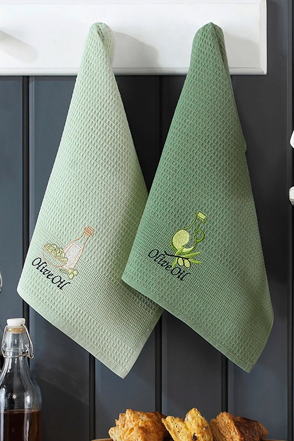 Embroidered Kitchen Towels