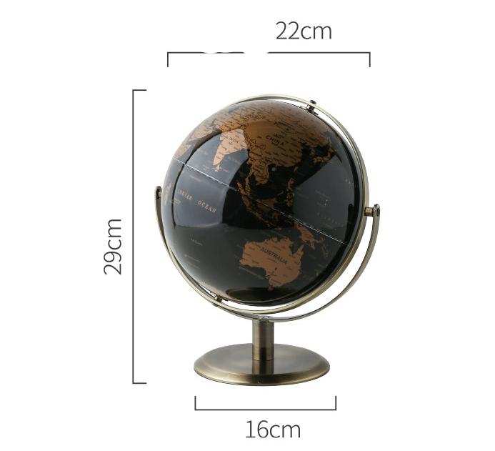 Gold globe