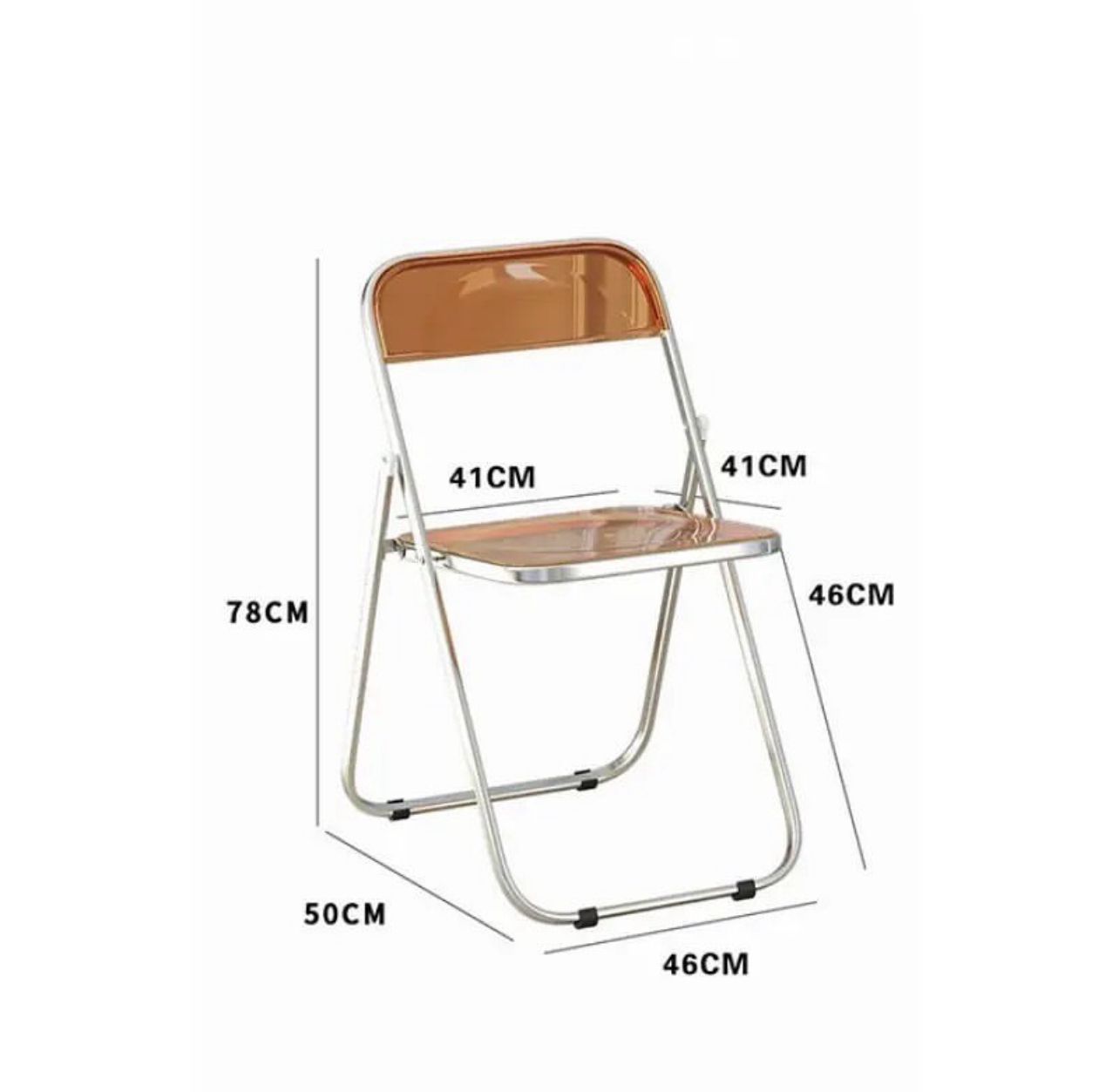 Foldable Acrylic Chair