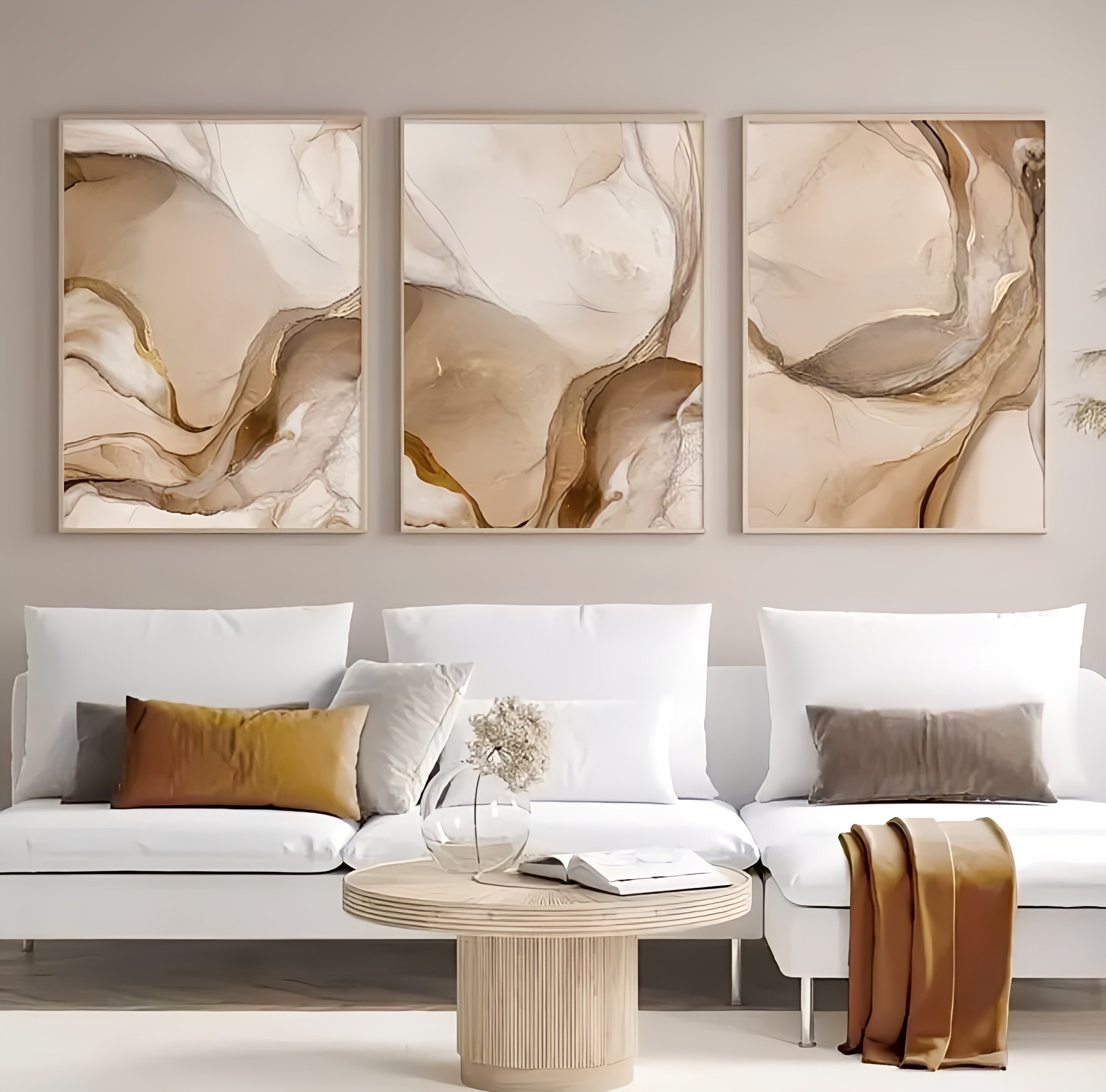 Marble Canvas Painting