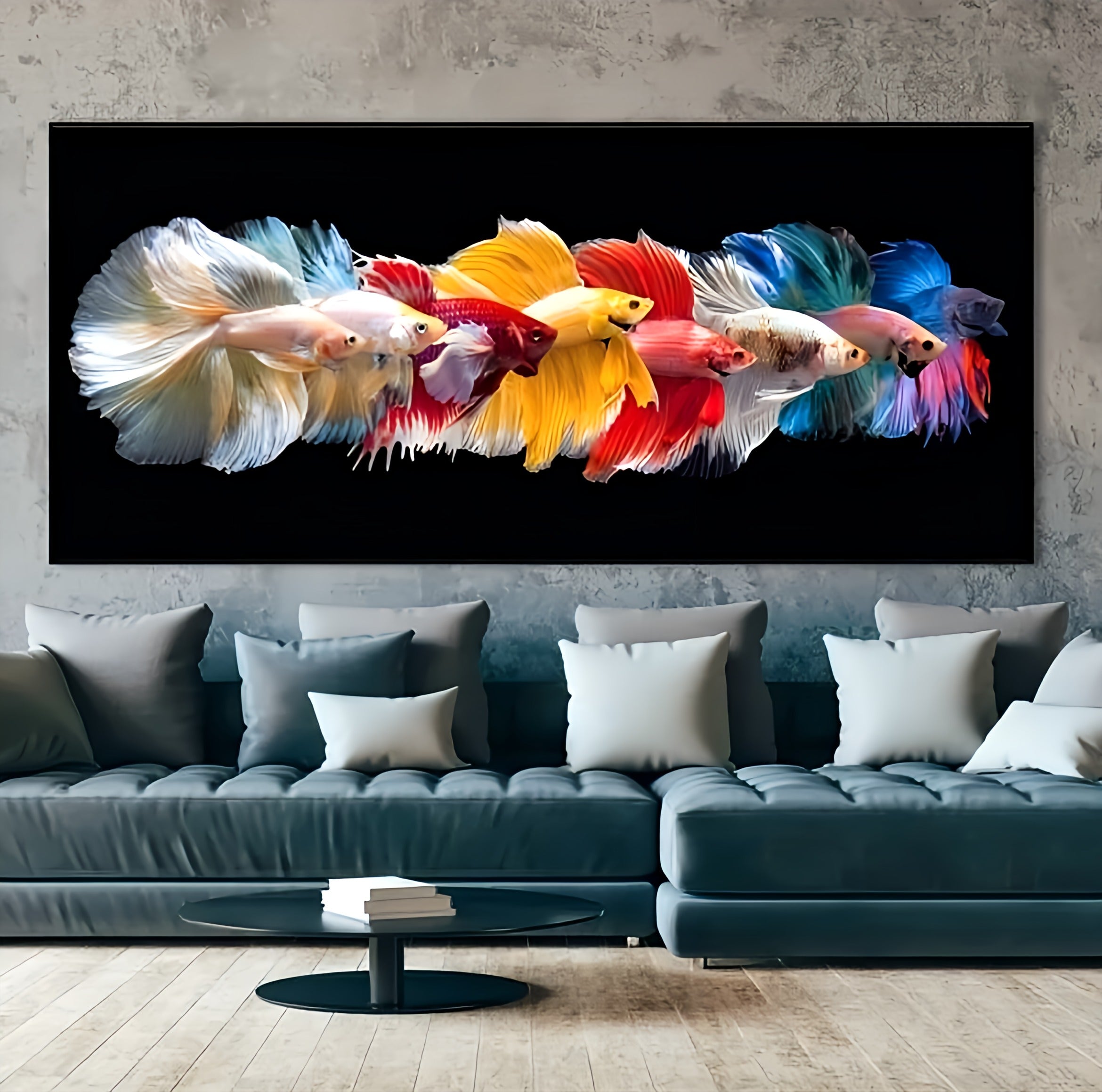 Colorful Fish Canvas