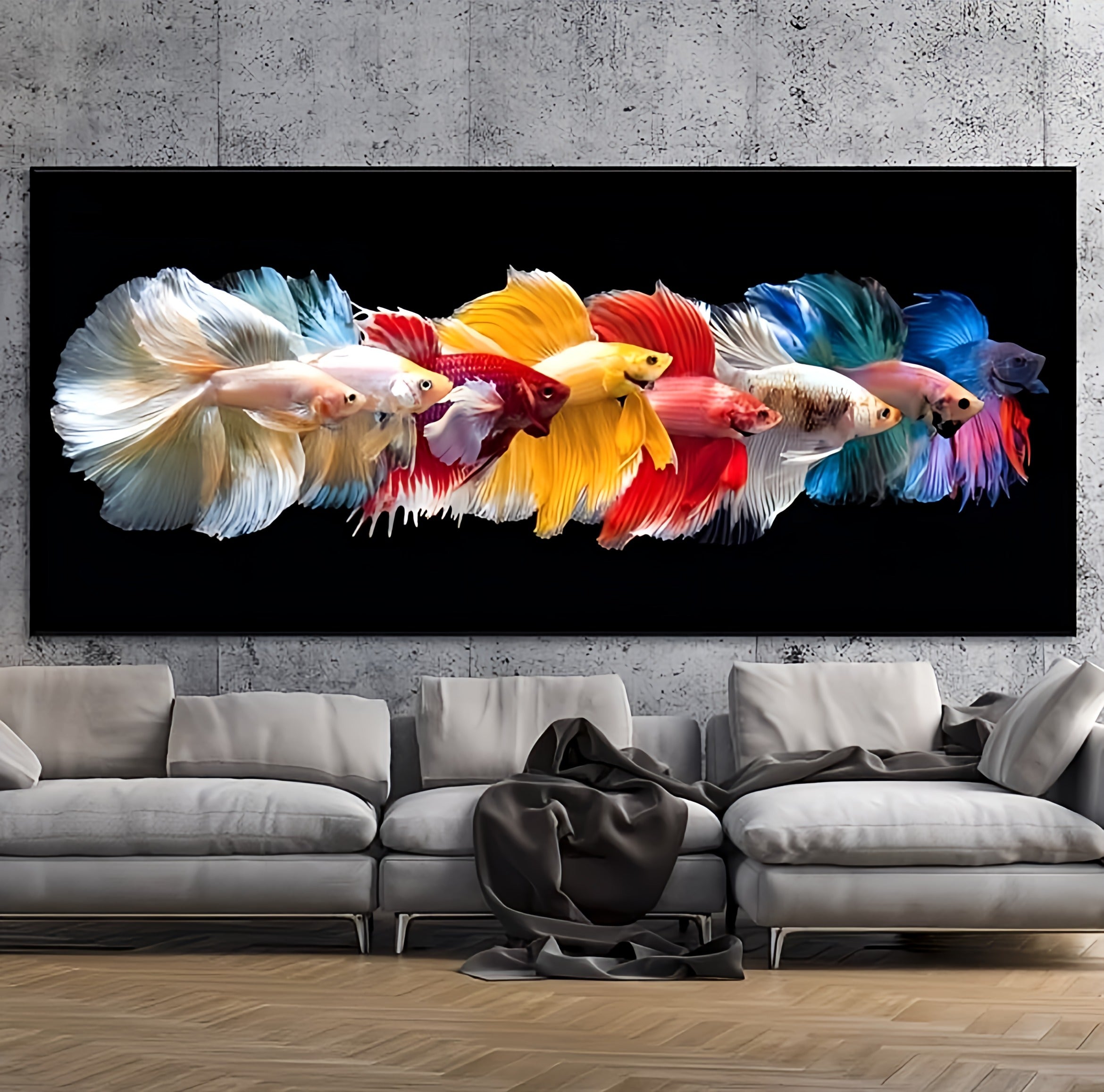 Colorful Fish Canvas