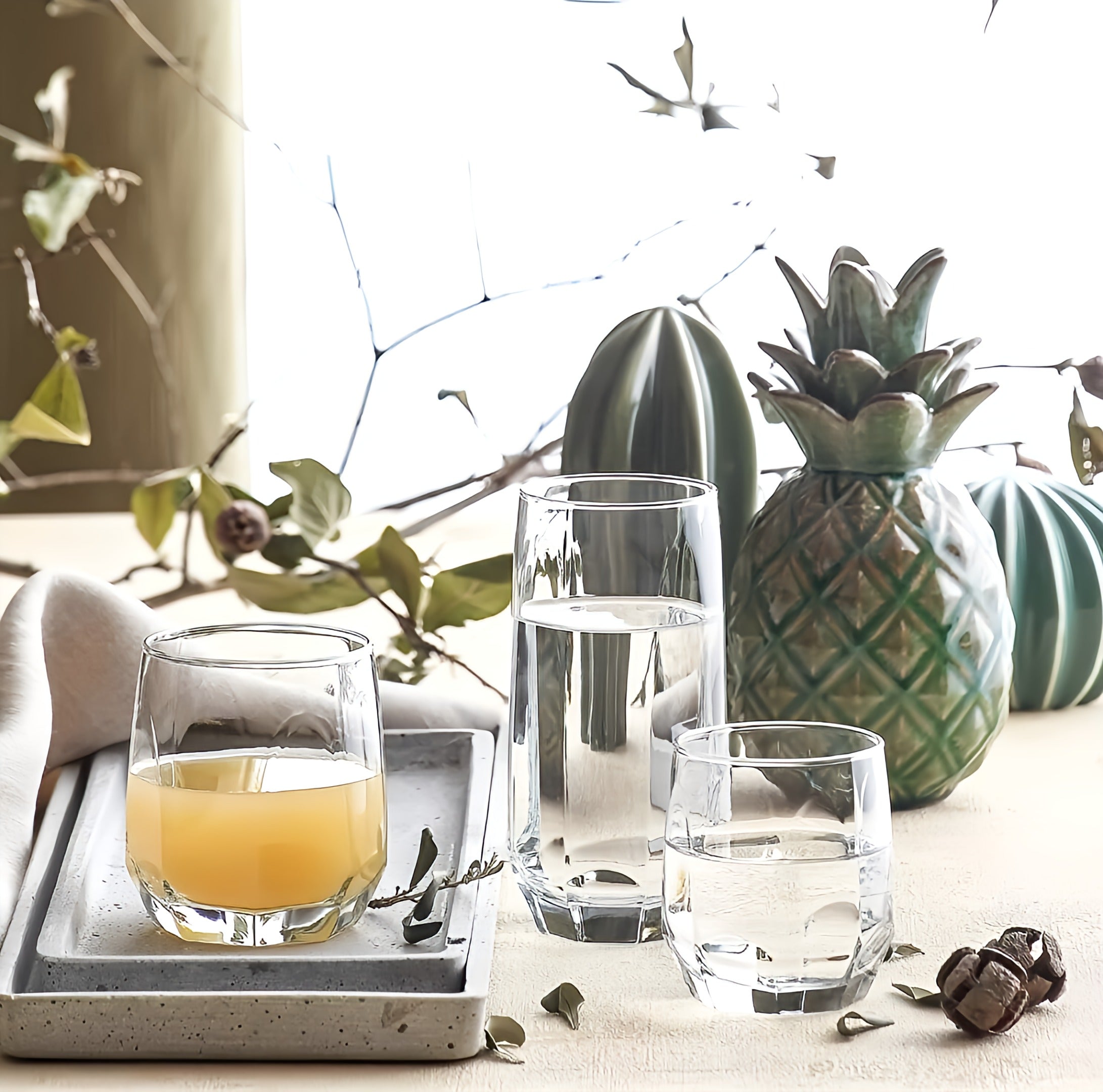 Soft Drink Glass Set