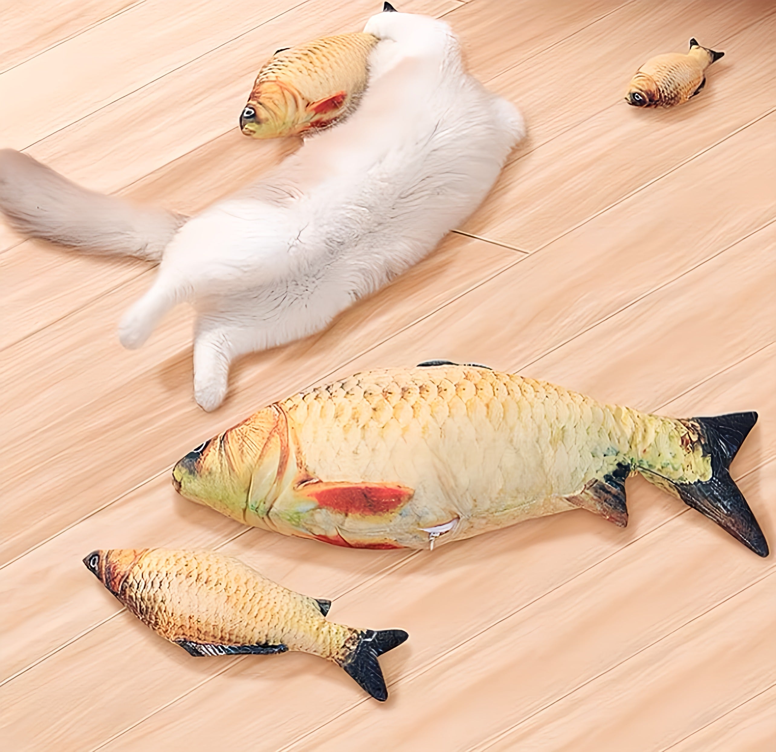 Fish Plushy Cat Toy