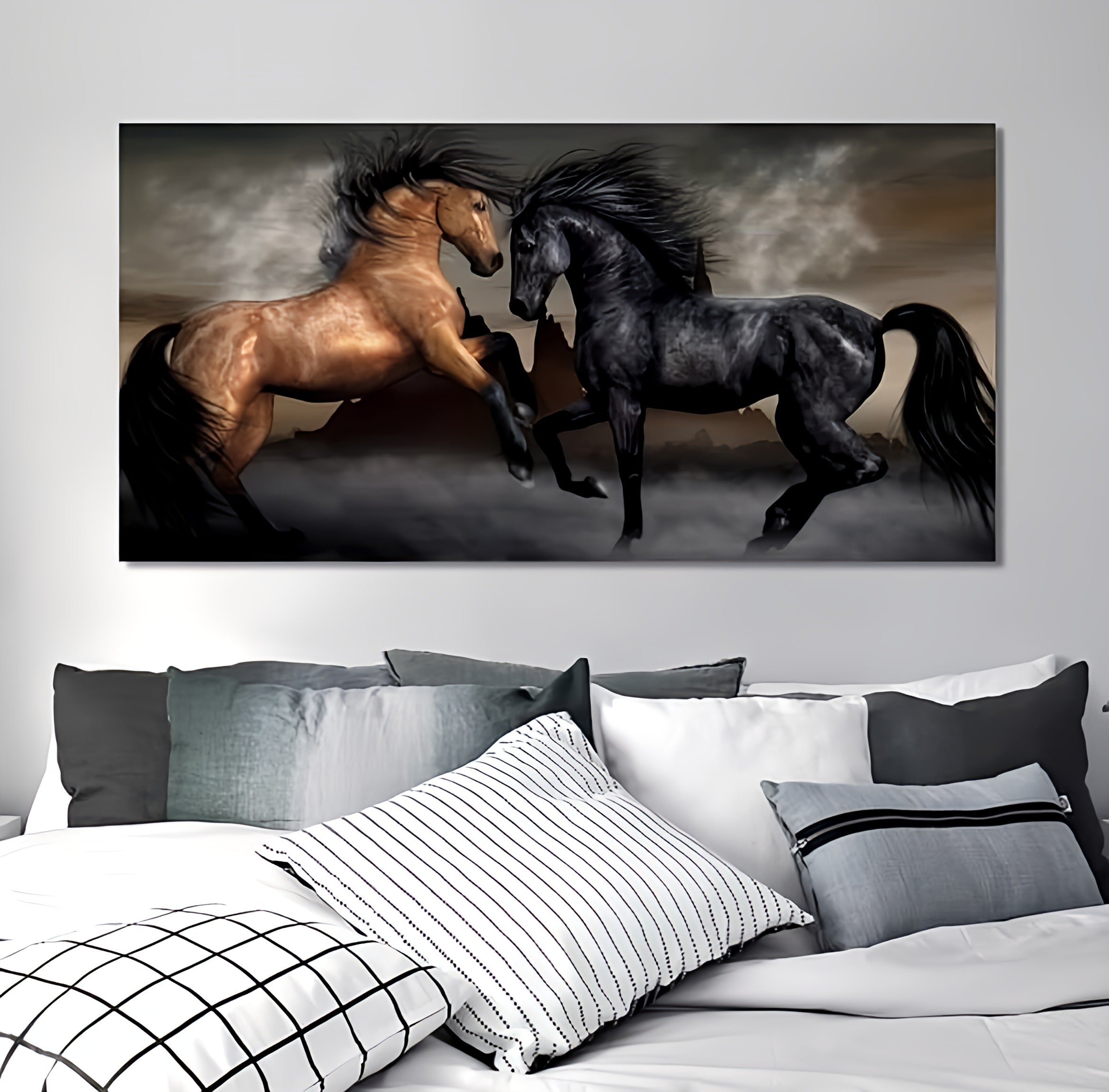 Wild Horses Painting