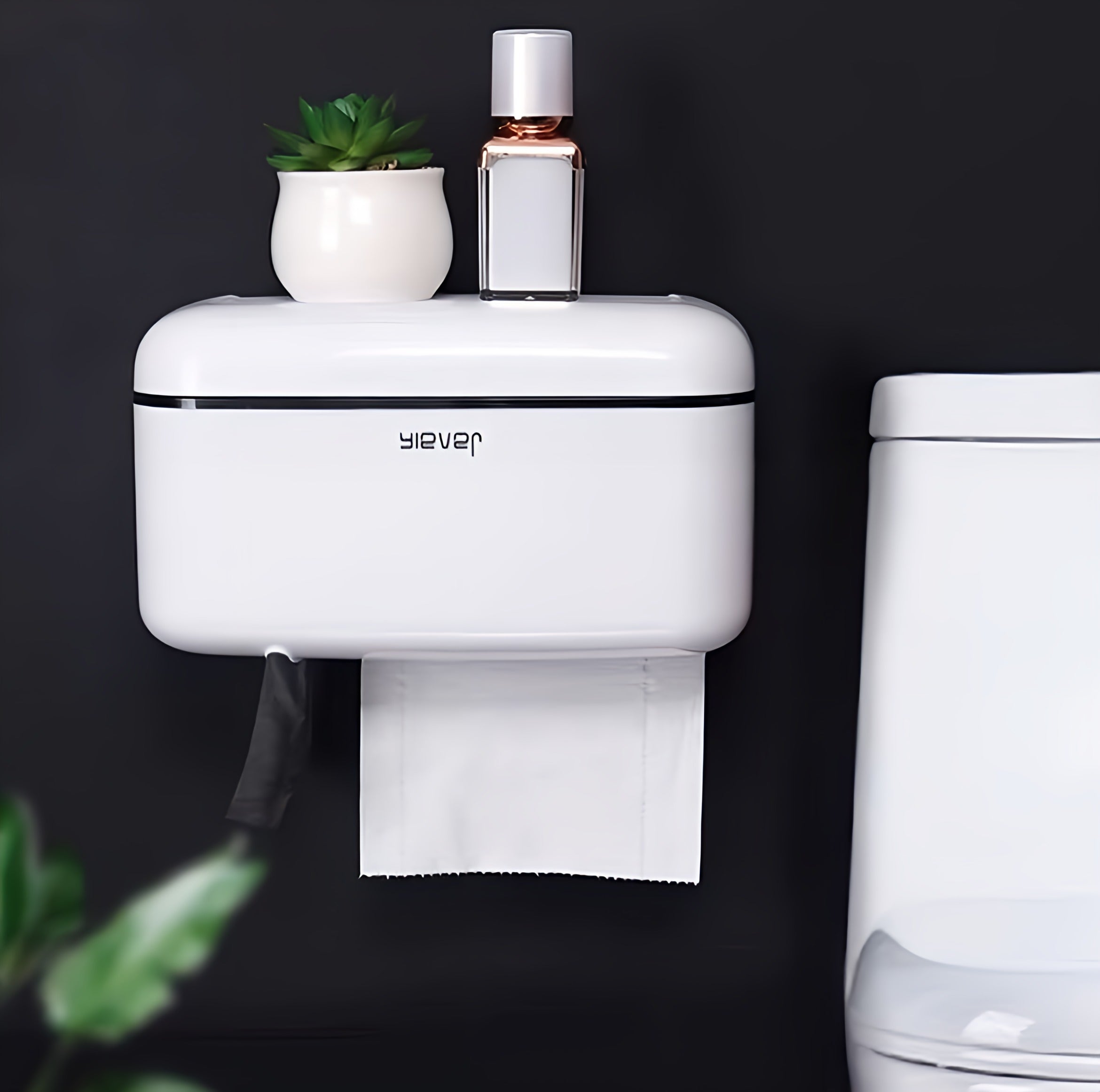 Wall-Mounted Tissue Box