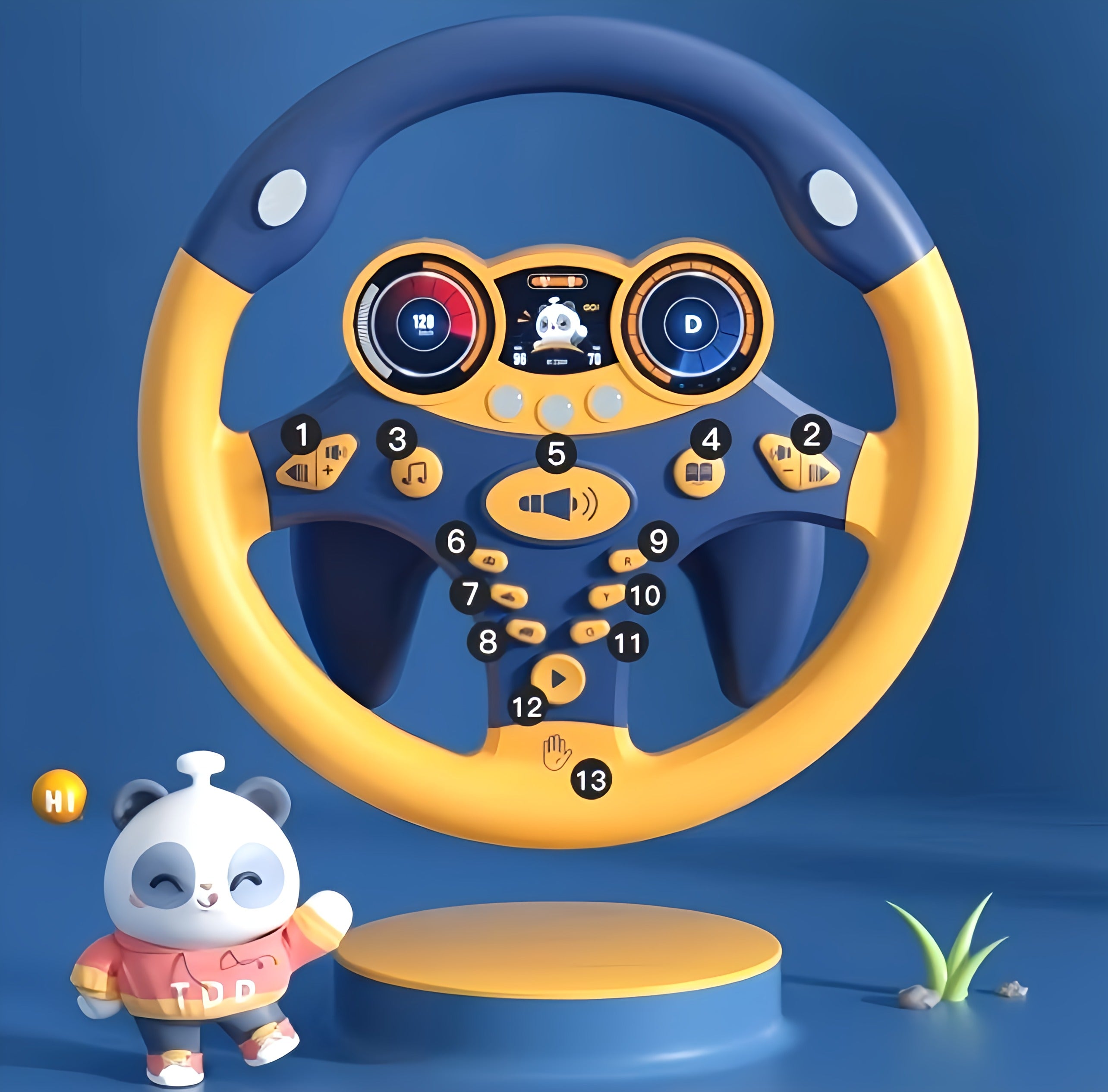 Steering Wheel Toy