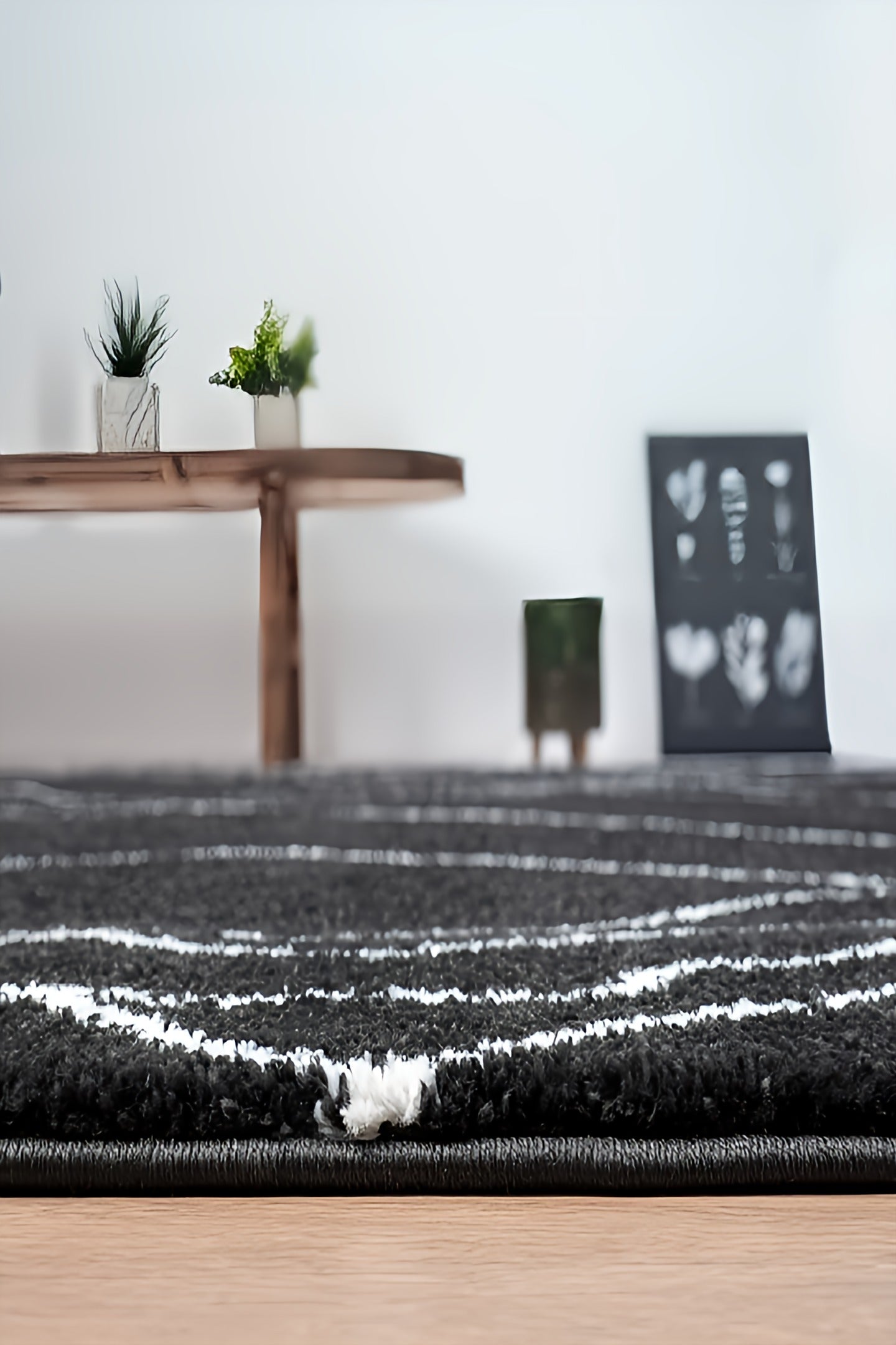 Black Soft Carpet