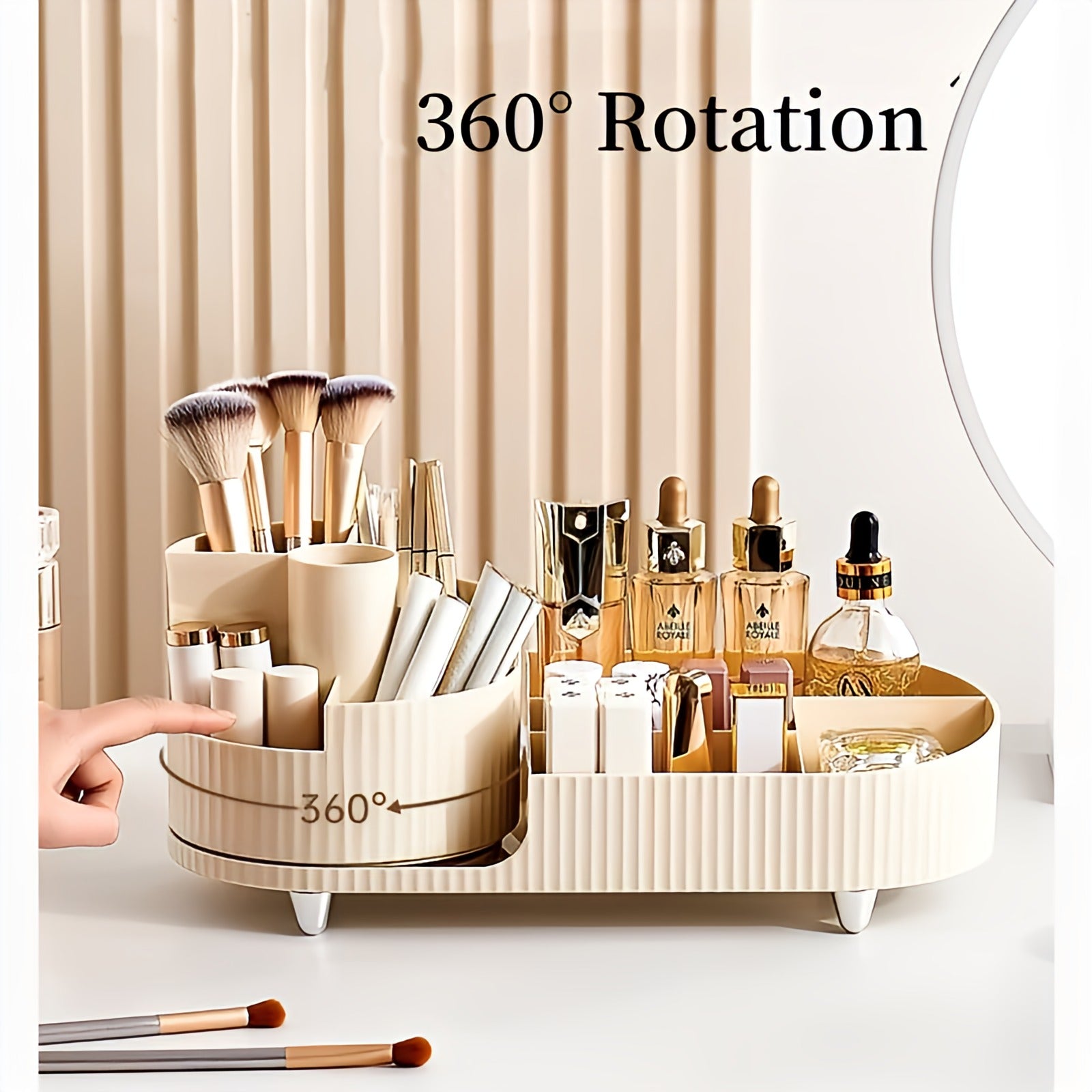 Desktop Makeup Organizer