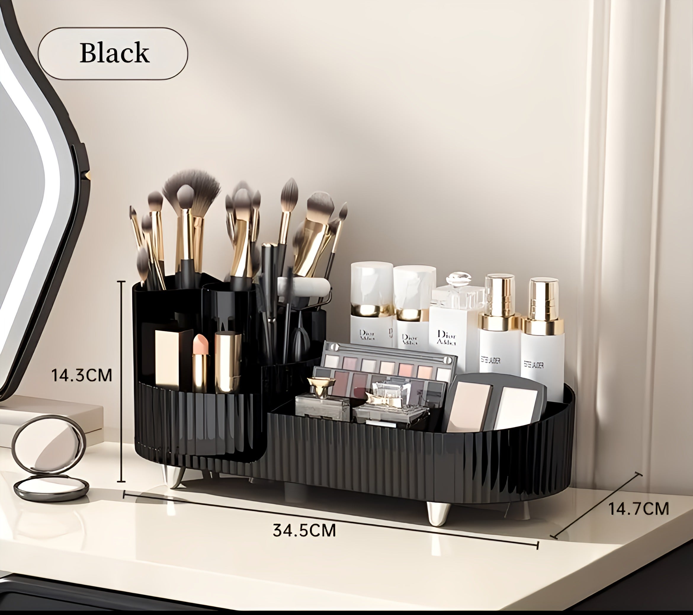 Desktop Makeup Organizer