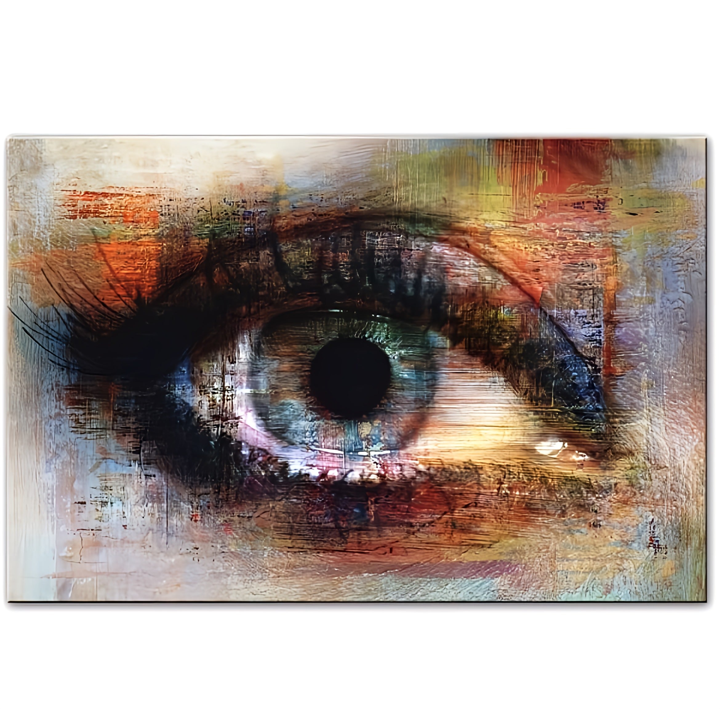 Abstract Eye Canvas