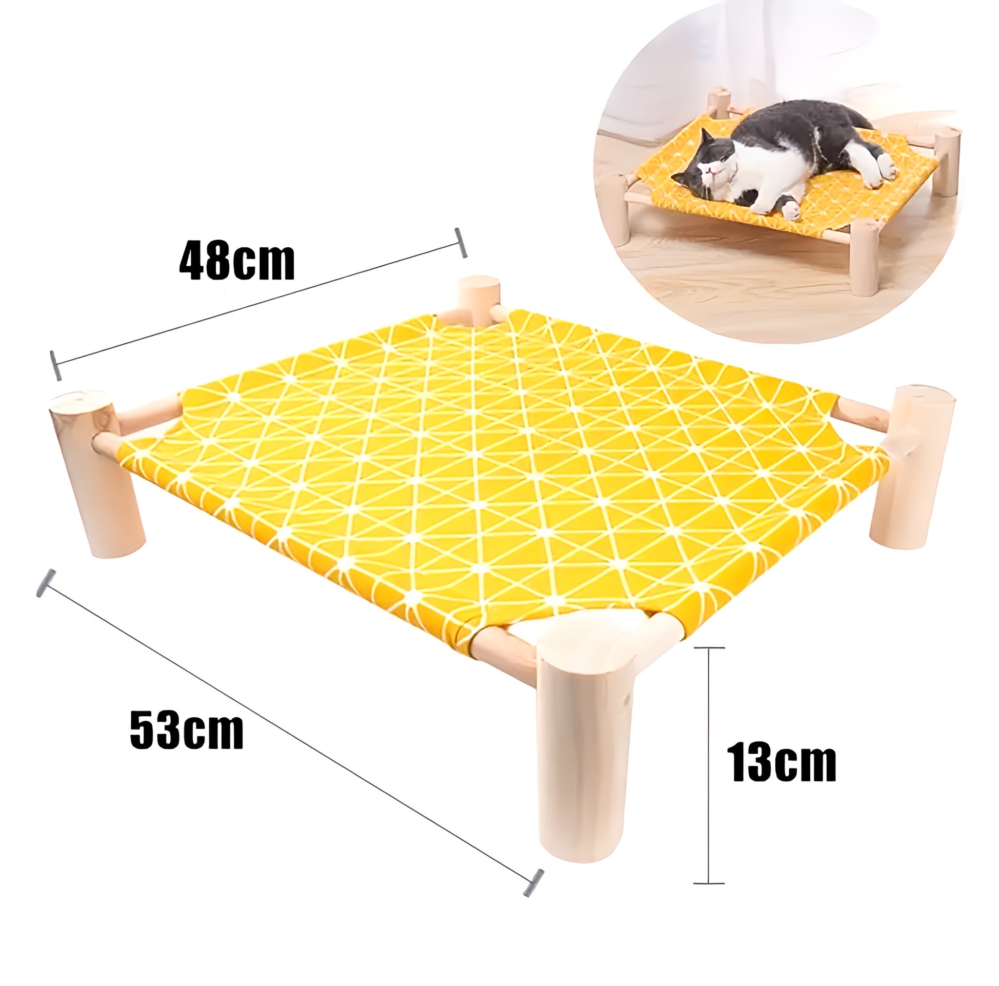 Summer Canvas Pet Bed