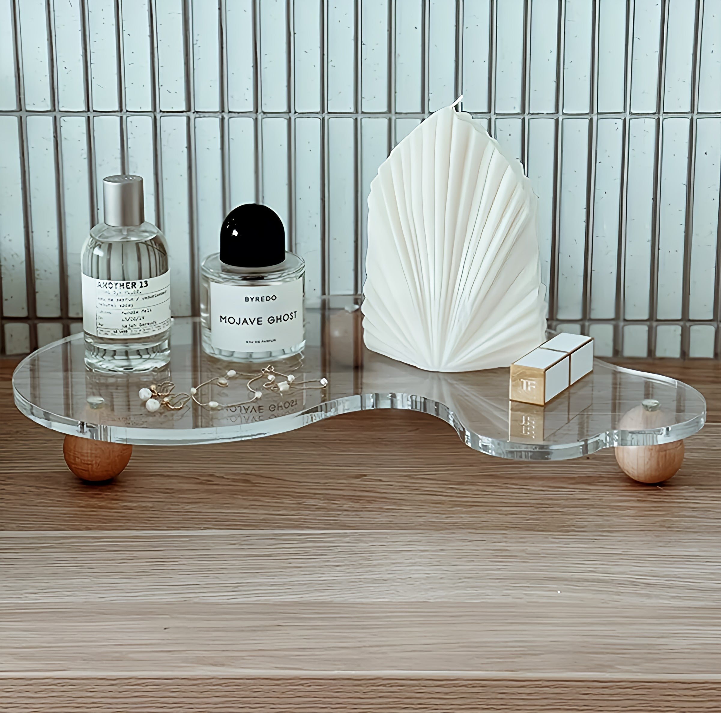 Transparent Makeup Organizer