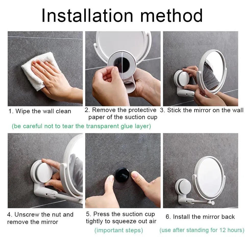 Self-adhesive Double sided Mirror