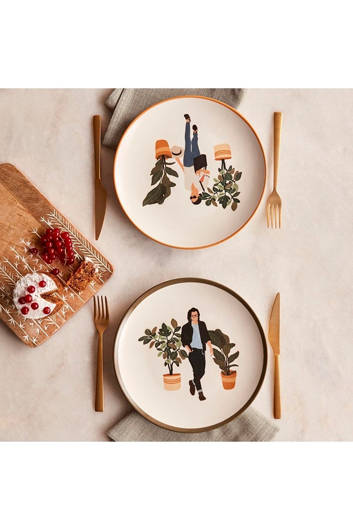 Central Park Plates Set